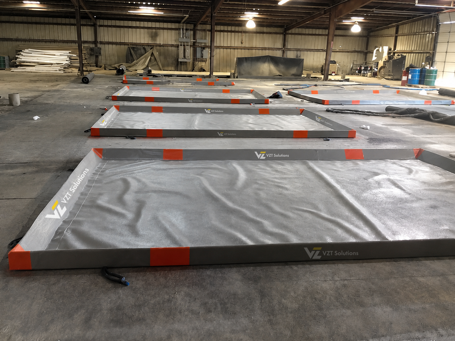 Small Standard Sizes PortaShield™ Portable Polyurea Containment System